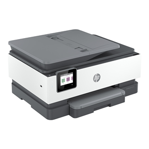 HP Officejet Pro 8022e All-in-One, BT, WiFi, LAN, valge/hall - Multifunktsionaalne värvi-tindiprinter