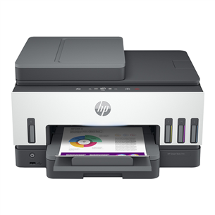 HP Smart Tank 790 All-in-One, BT, WiFi, LAN, duplex, black - Multifunctional Color Inkjet Printer