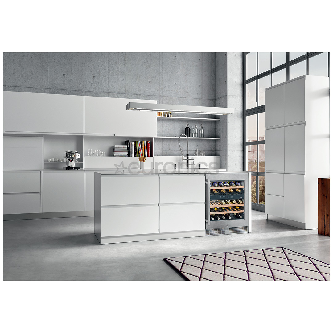 Liebherr Vinidor, 34 pudelit, kõrgus 83 cm, roostevaba teras - Veinikülmik
