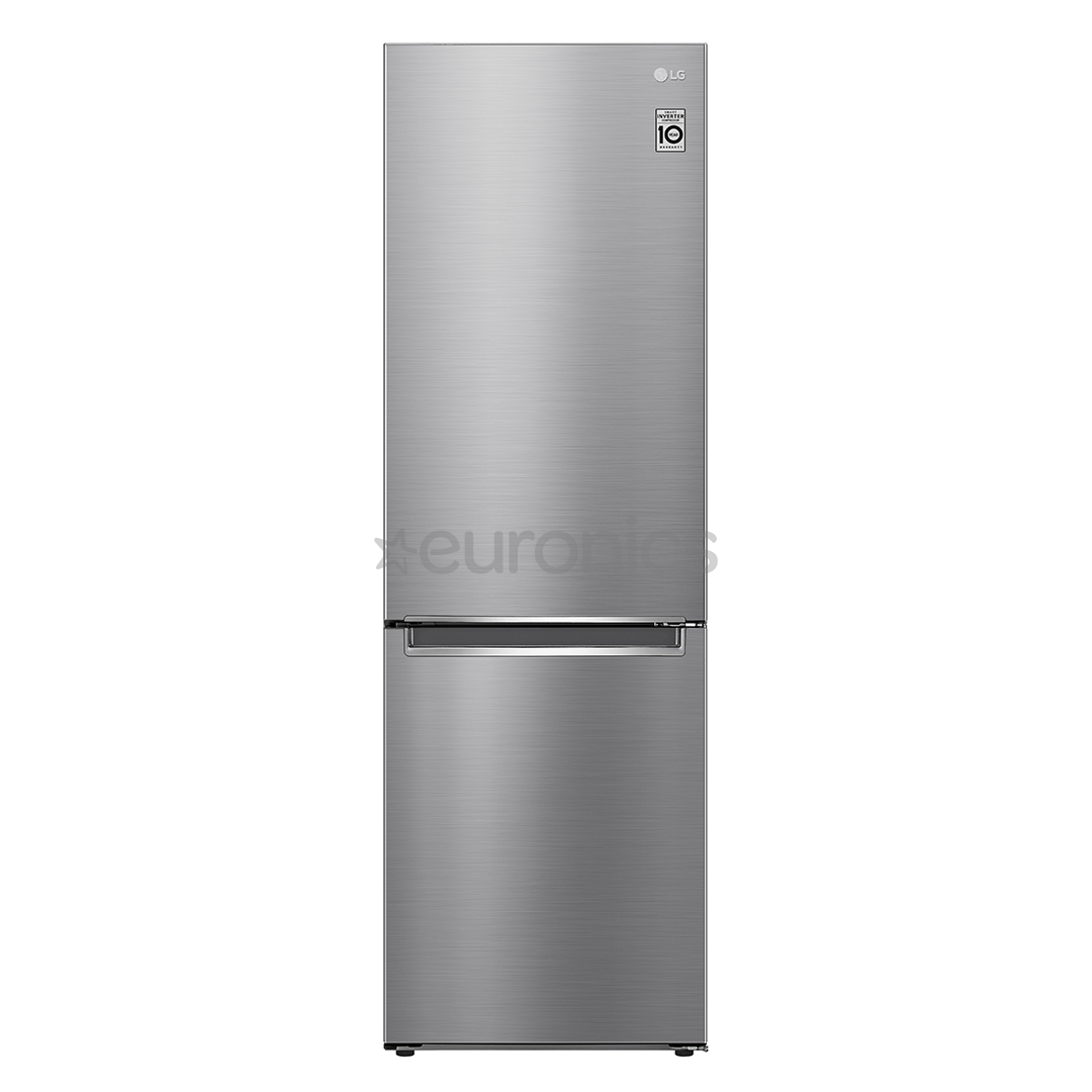LG, NatureFRESH, FreshConverter, 341 L, height 186 cm, silver - Refrigerator