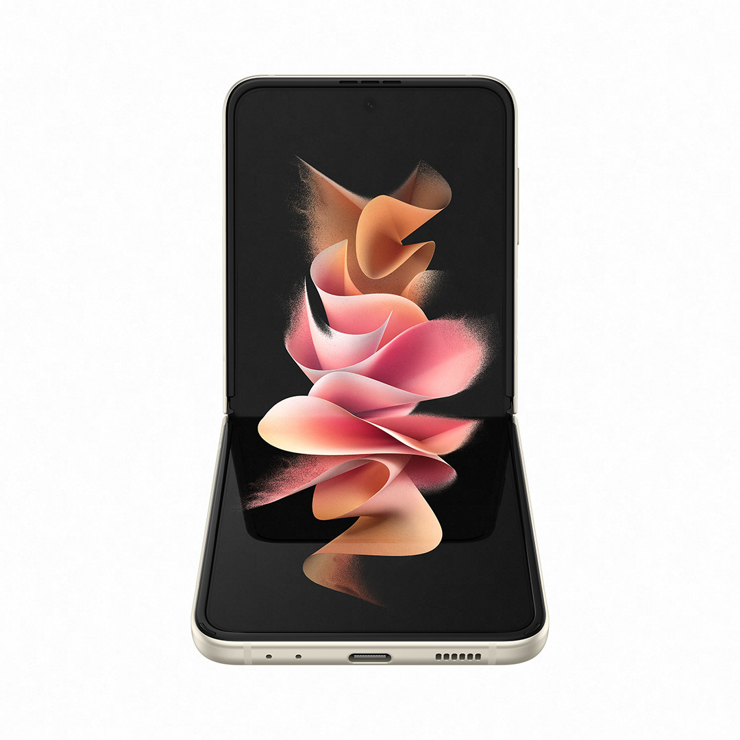 Samsung Galaxy Flip3 5G, 128 GB, beež - Nutitelefon