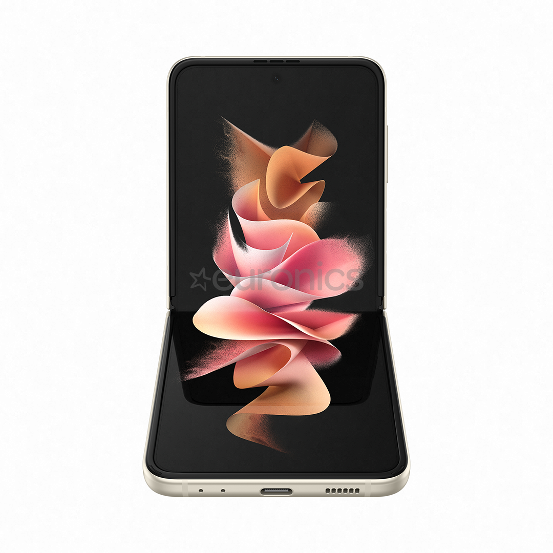 Samsung Galaxy Flip3 5G, 128 GB, beige - Smartphone