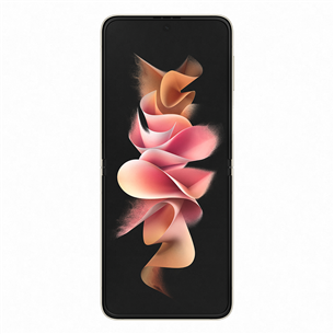 Samsung Galaxy Flip3 5G, 128 ГБ, бежевый - Смартфон