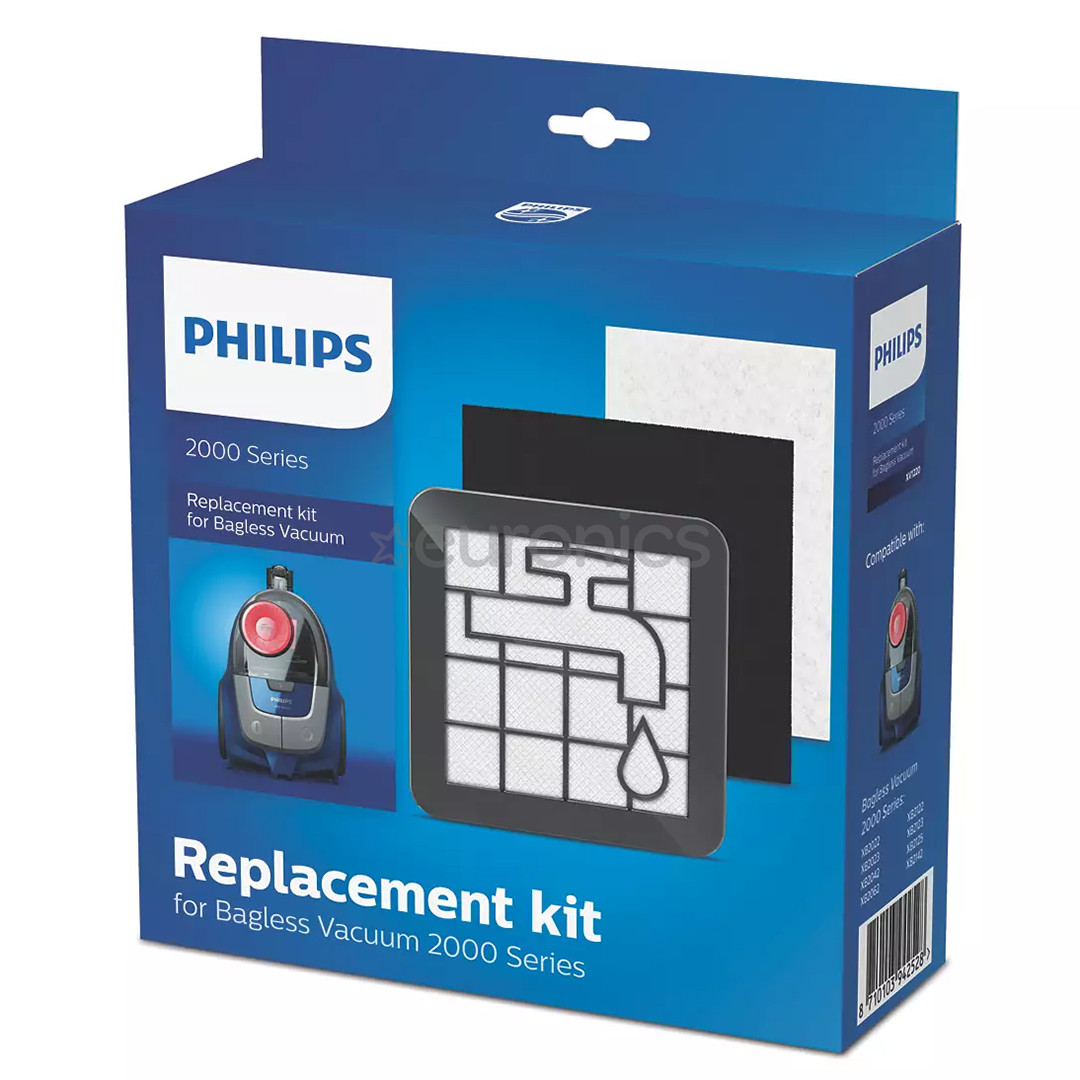 Philips 2000 - Replacement filter kit for bagless vacuum cleaner
