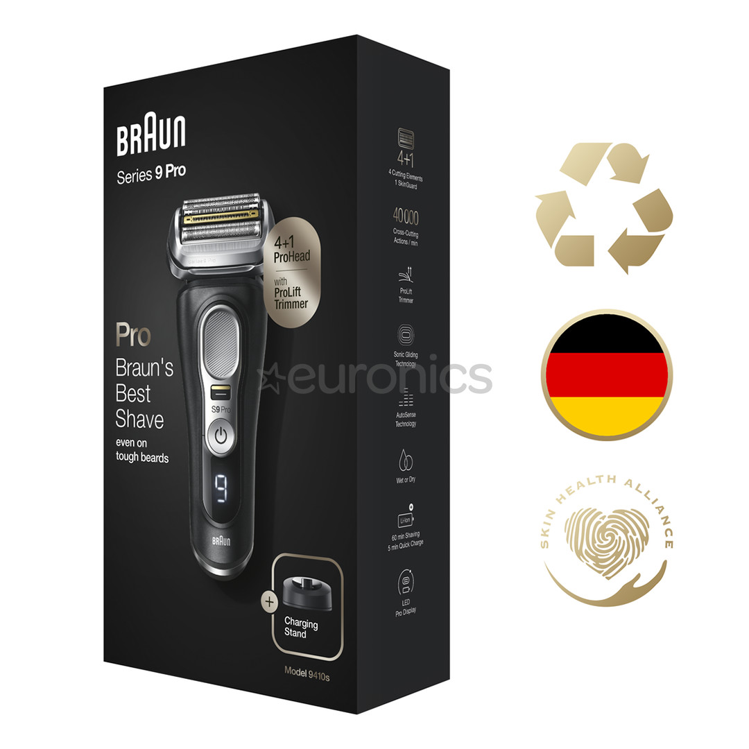 Braun Series 9 Pro Wet & Dry, black/silver - Shaver