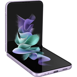 Samsung Galaxy Flip3 5G, 128 ГБ, сиреневый - Смартфон SM-F711BLVBEUE