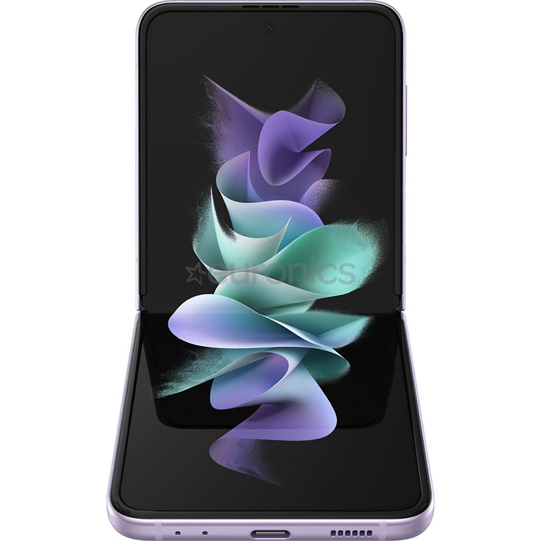 Samsung Galaxy Flip3 5G, 128 ГБ, сиреневый - Смартфон