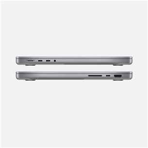 Apple MacBook Pro 14'' (2021), M1 Pro 8C/14C, 16 GB, 512 GB, ENG, hall - Sülearvuti