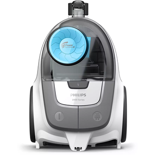 Philips 2000 Series, 850 W, bagless, white/grey/blue - Vacuum cleaner
