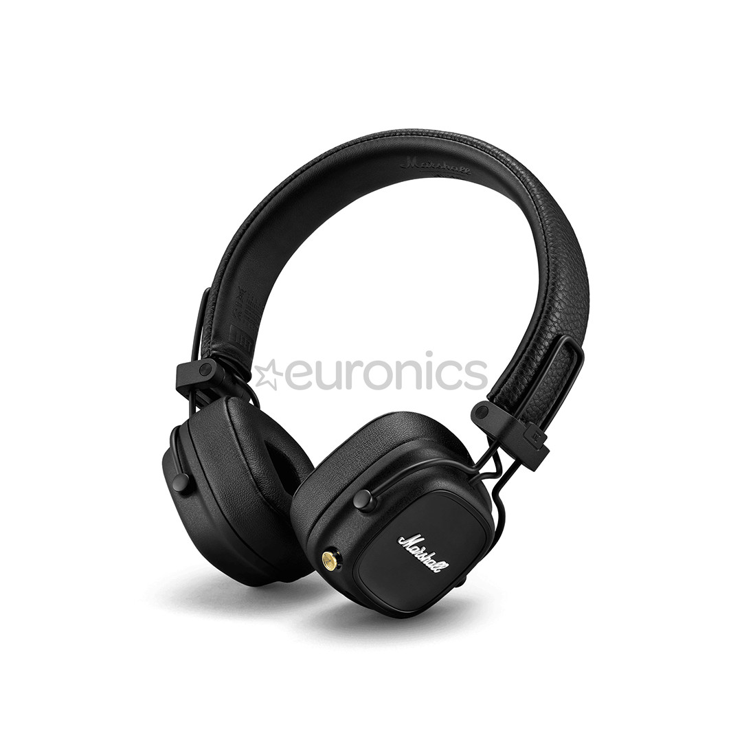 Marshall Major IV, black - On-ear Wireless Headphones