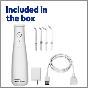 Waterpik, white - Cordless water flosser