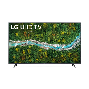 LG LCD 4K UHD, 65'', feet stand, black - TV 65UP76703LB.AEU