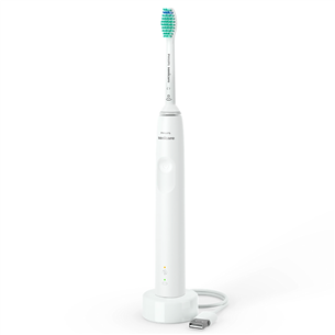 Philips Sonicare 3100 Series, 2 tk, valge - Elektriliste hambaharjade komplekt