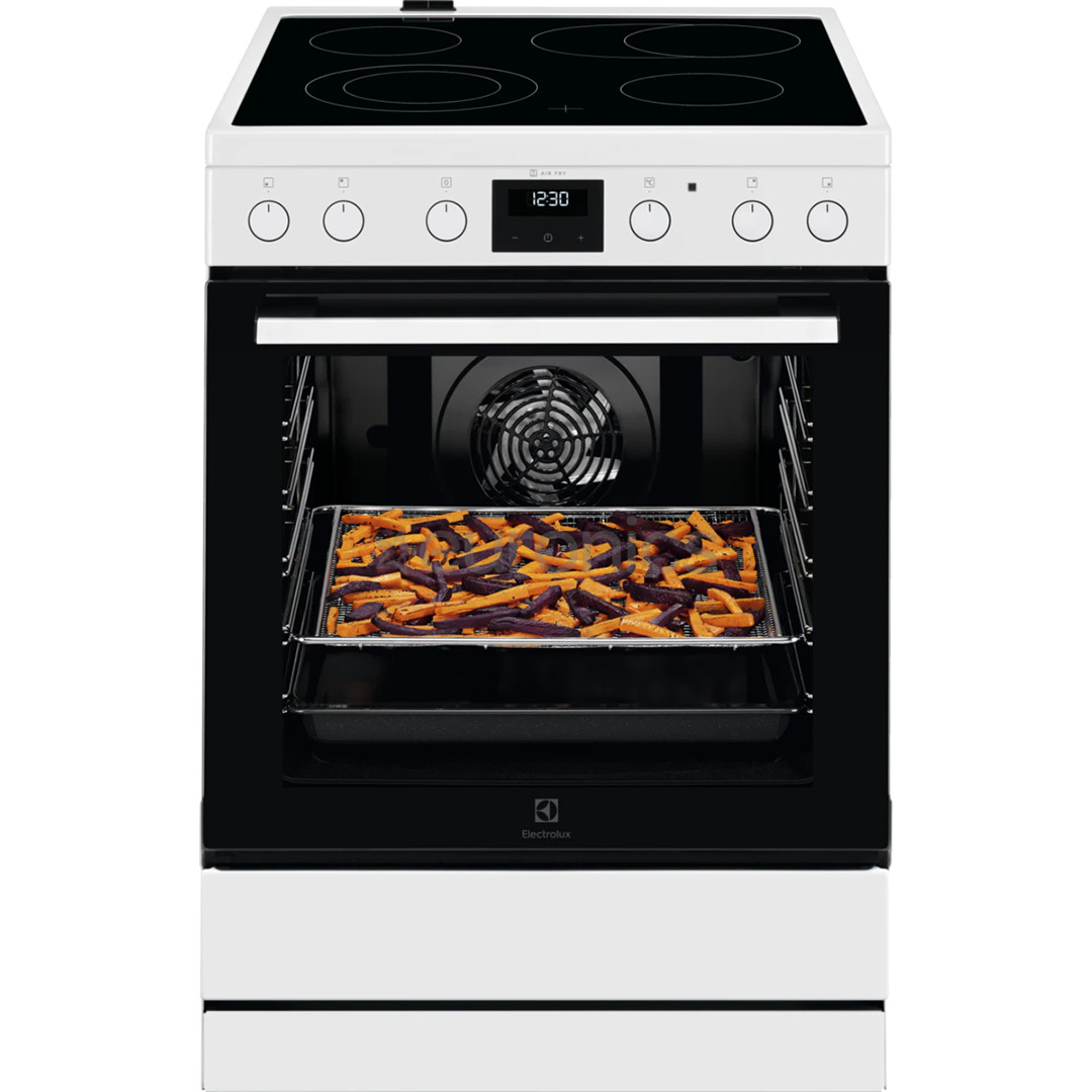 Electrolux SurroundCook 600, 73 L, valge - Eraldiseisev keraamiline pliit