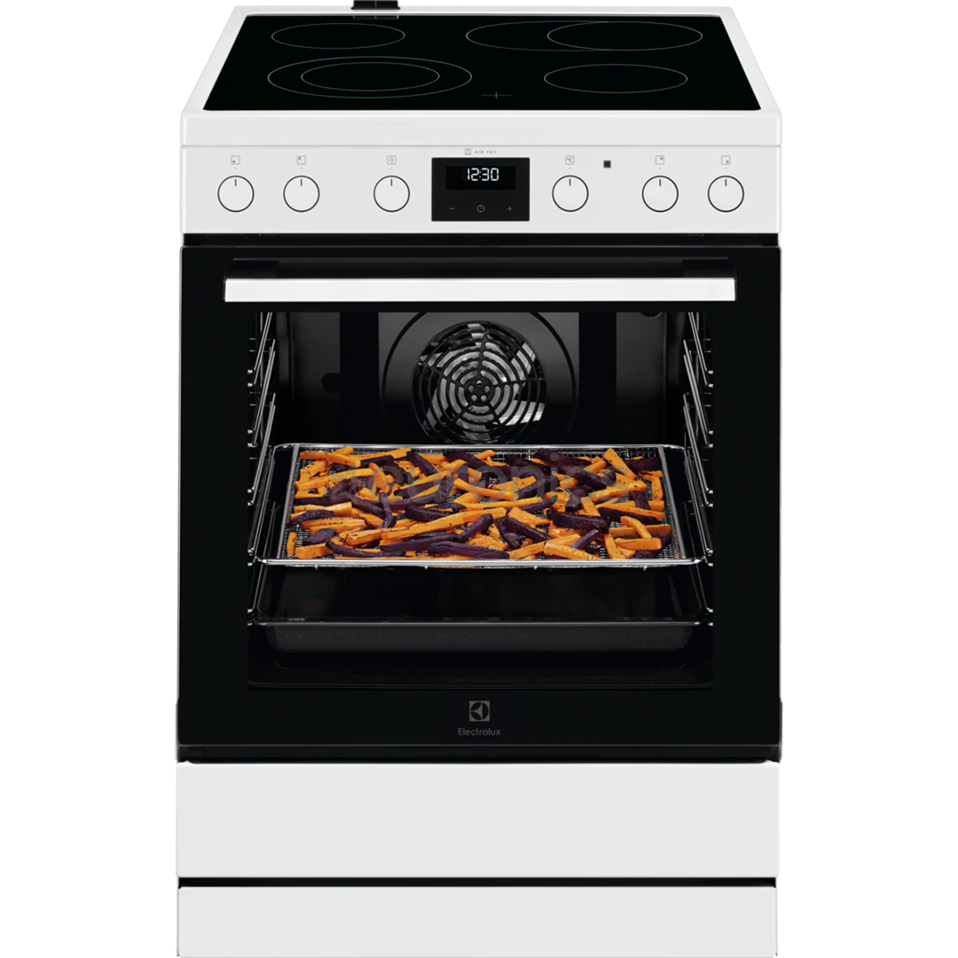 Electrolux SurroundCook 600, 73 L, valge - Eraldiseisev keraamiline pliit