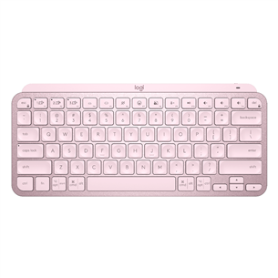 Logitech MX Keys Mini, ENG, roosa - Juhtmevaba klaviatuur 920-010500
