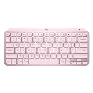 Logitech MX Keys Mini, ENG, pink - Wireless Keyboard 920-010500