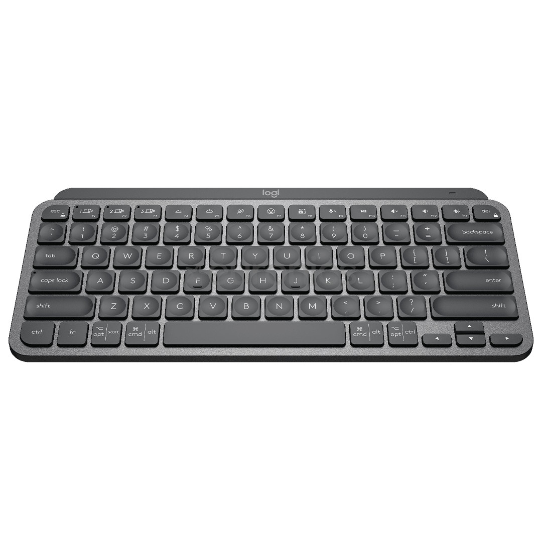 Logitech MX Keys Mini, RUS, gray - Wireless Keyboard