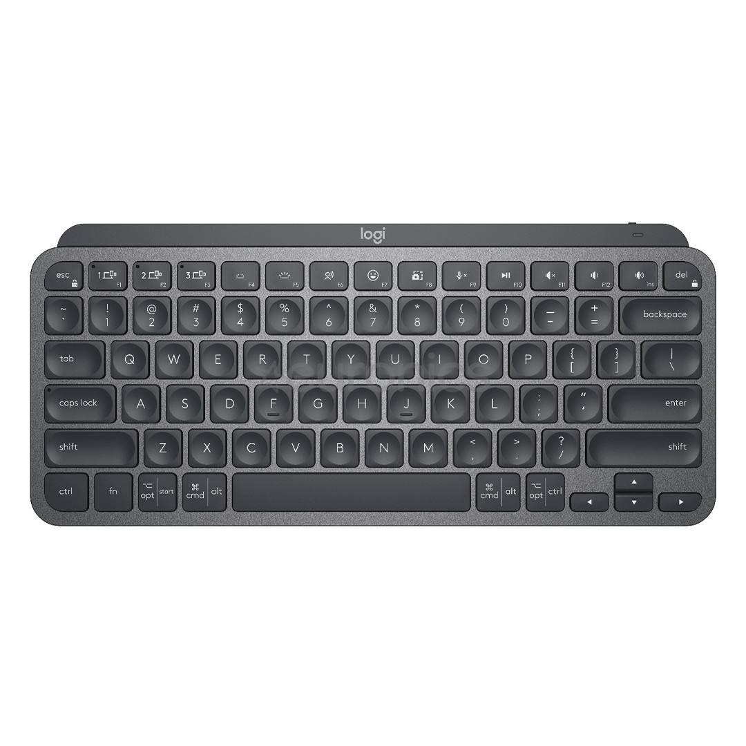 Logitech MX Keys Mini, SWE, серый - Беспроводная клавиатура