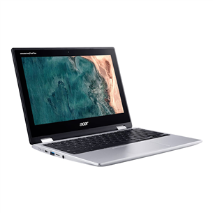 Acer Chromebook 311, 11,6'', HD, Celeron, 8 GB, 64 GB, puutetundlik, hõbedane - Sülearvuti