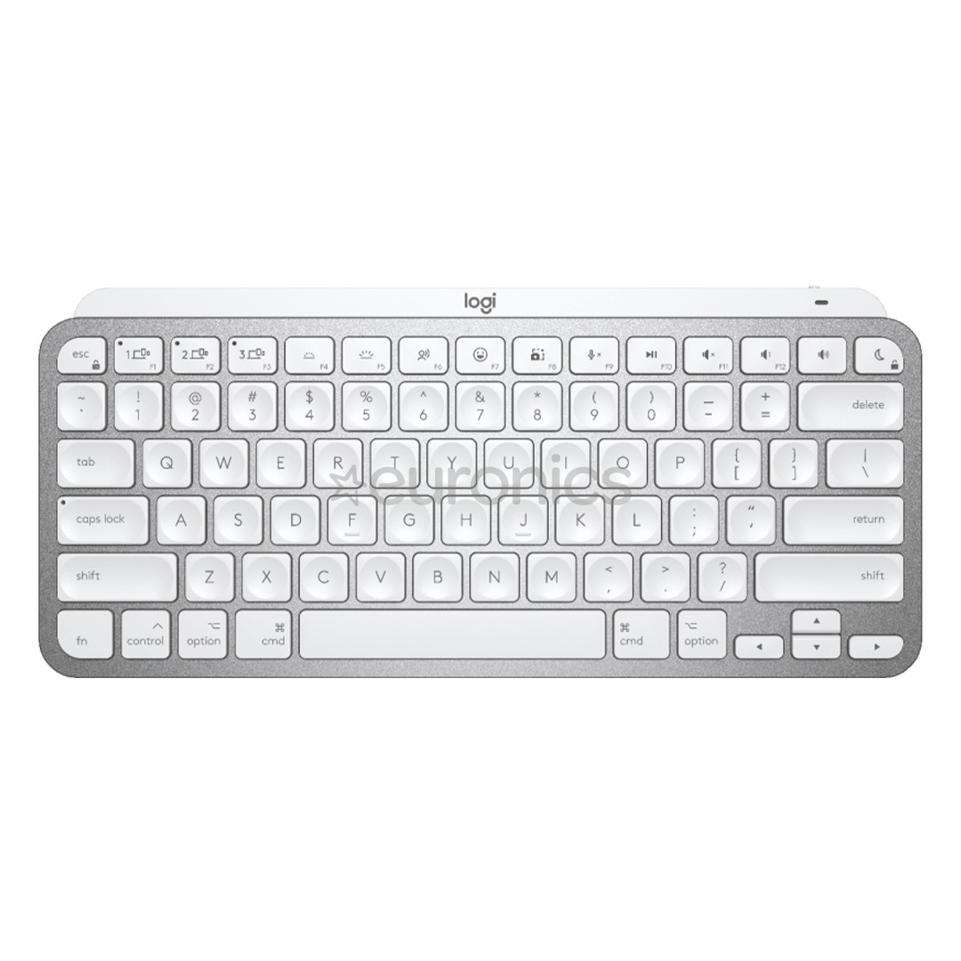 Logitech MX Keys Mini, Mac, SWE, белый - Беспроводная клавиатура