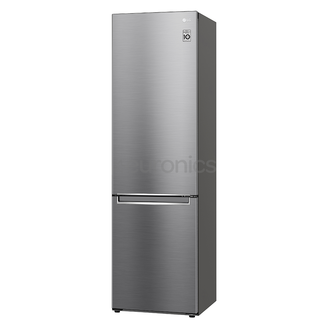 LG, NatureFRESH, internal display, 384 L, height 203, silver - Refrigerator