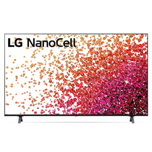 LG NanoCell 4K UHD, 65'', feet stand, black - TV