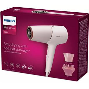 Philips 5000 Series, 2300 W, pink - Hair dryer