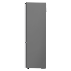 LG, NatureFRESH, external display, 384 L, height 203 cm, silver - Refrigerator