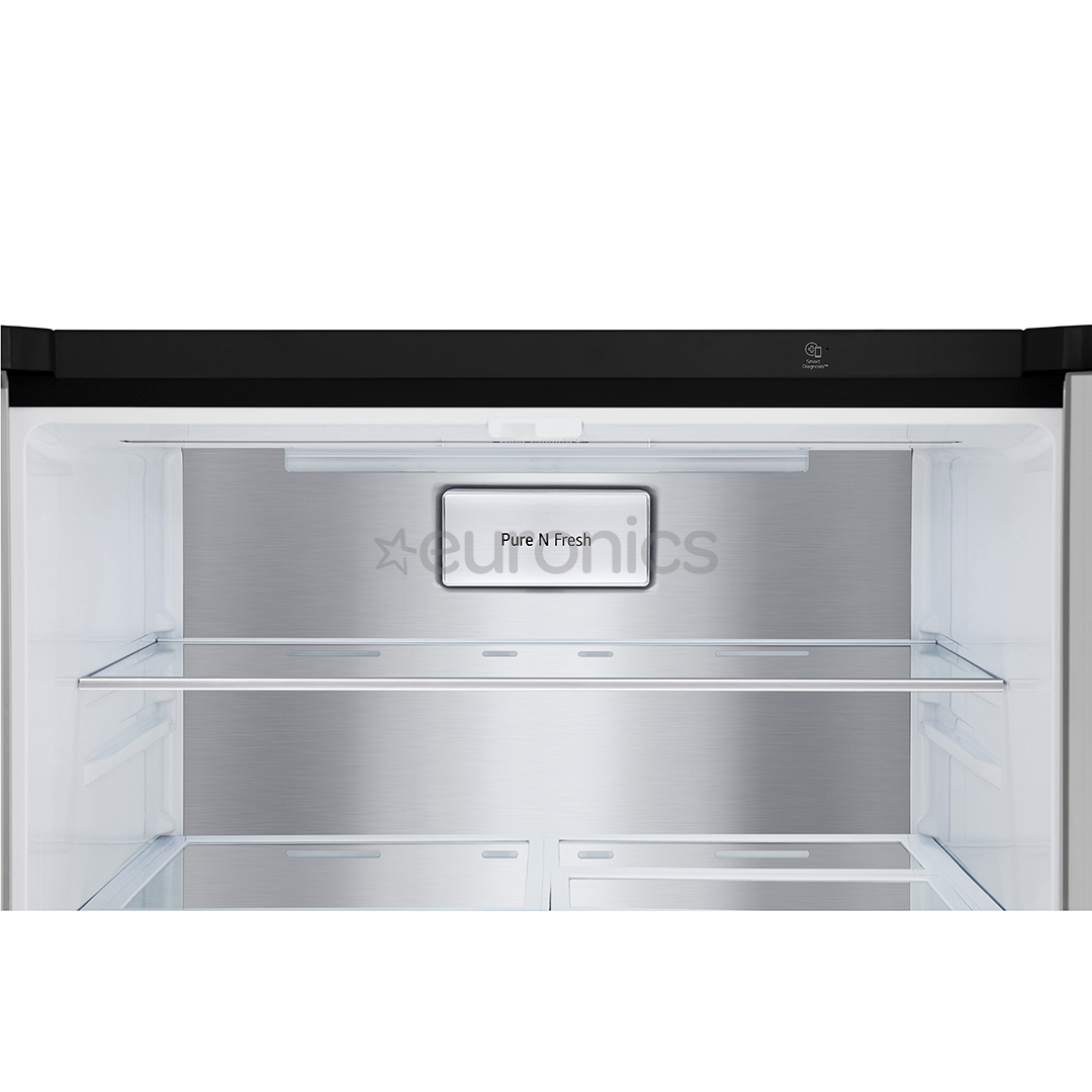 LG, InstaView, 530 L, kõrgus 179 cm, must - SBS-külmik