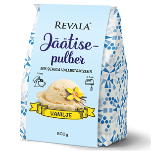Revala, vanilla, 500 g - Ice cream powder for mixer