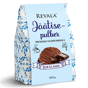 Revala, choclate, 500 g - Ice cream powder for mixer