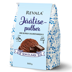 Revala, šokolaad, 500 g - Jäätisepulber miksriga valmistamiseks