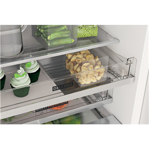 Whirlpool, holiday mode, 280 L, height 194 cm - Built-in Refrigerator