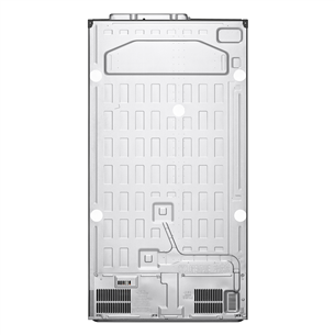 LG, InstaView, vee- ja jääautomaat, 635 L, kõrgus 179 cm, hõbedane - SBS-külmik