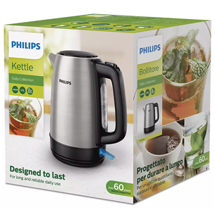 Philips Daily Collection, 1.7 L, inox - Kettle