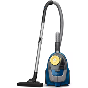 Philips 2000 Series, 850 W, bagless, grey/blue/yellow - Vacuum cleaner