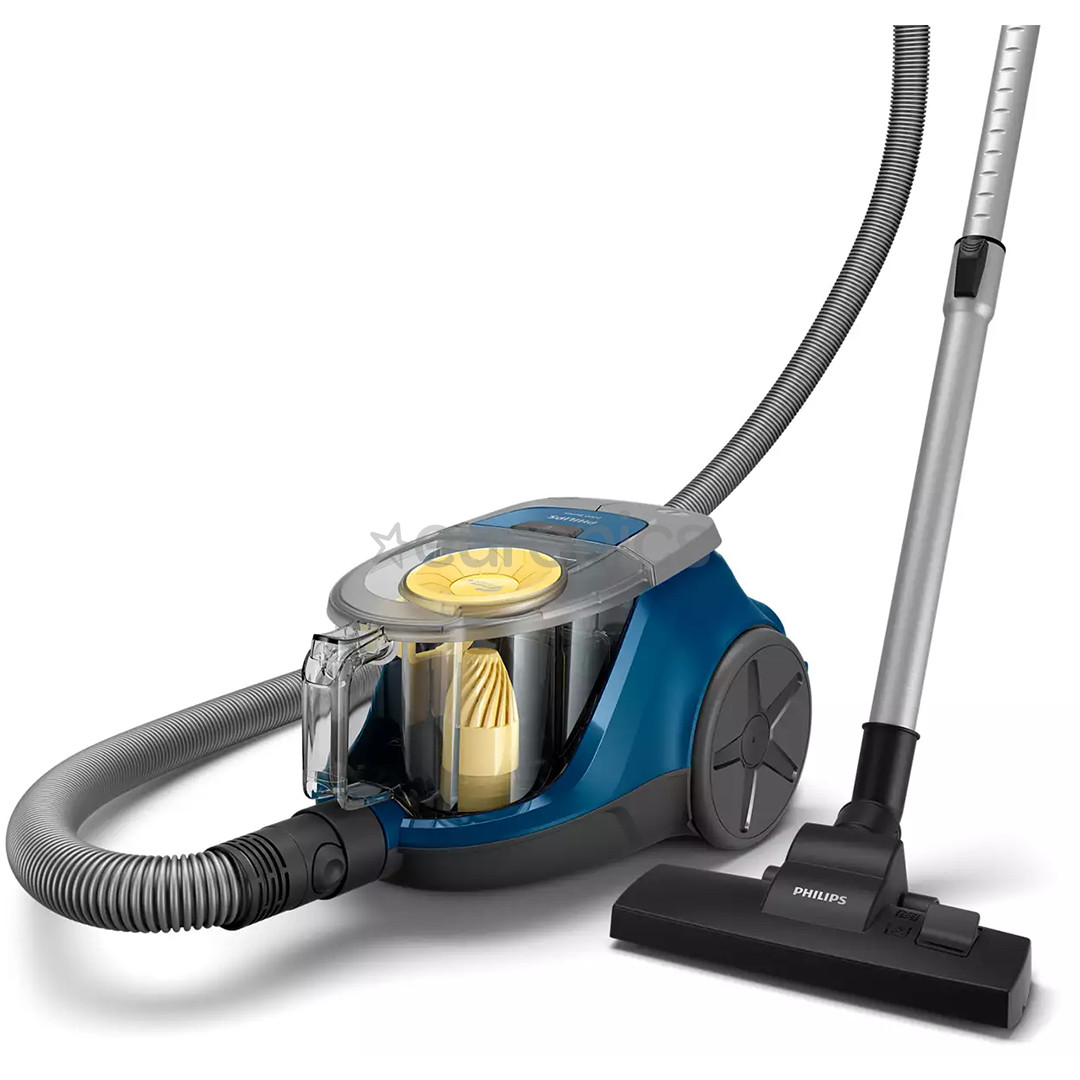 Philips 2000, 850 W, bagless, grey/blue/yellow - Vacuum cleaner