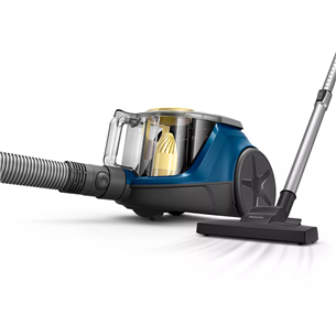Philips 2000, 850 W, bagless, grey/blue/yellow - Vacuum cleaner
