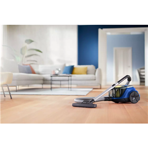 Philips 2000, 850 W, bagless, grey/blue/yellow - Vacuum cleaner