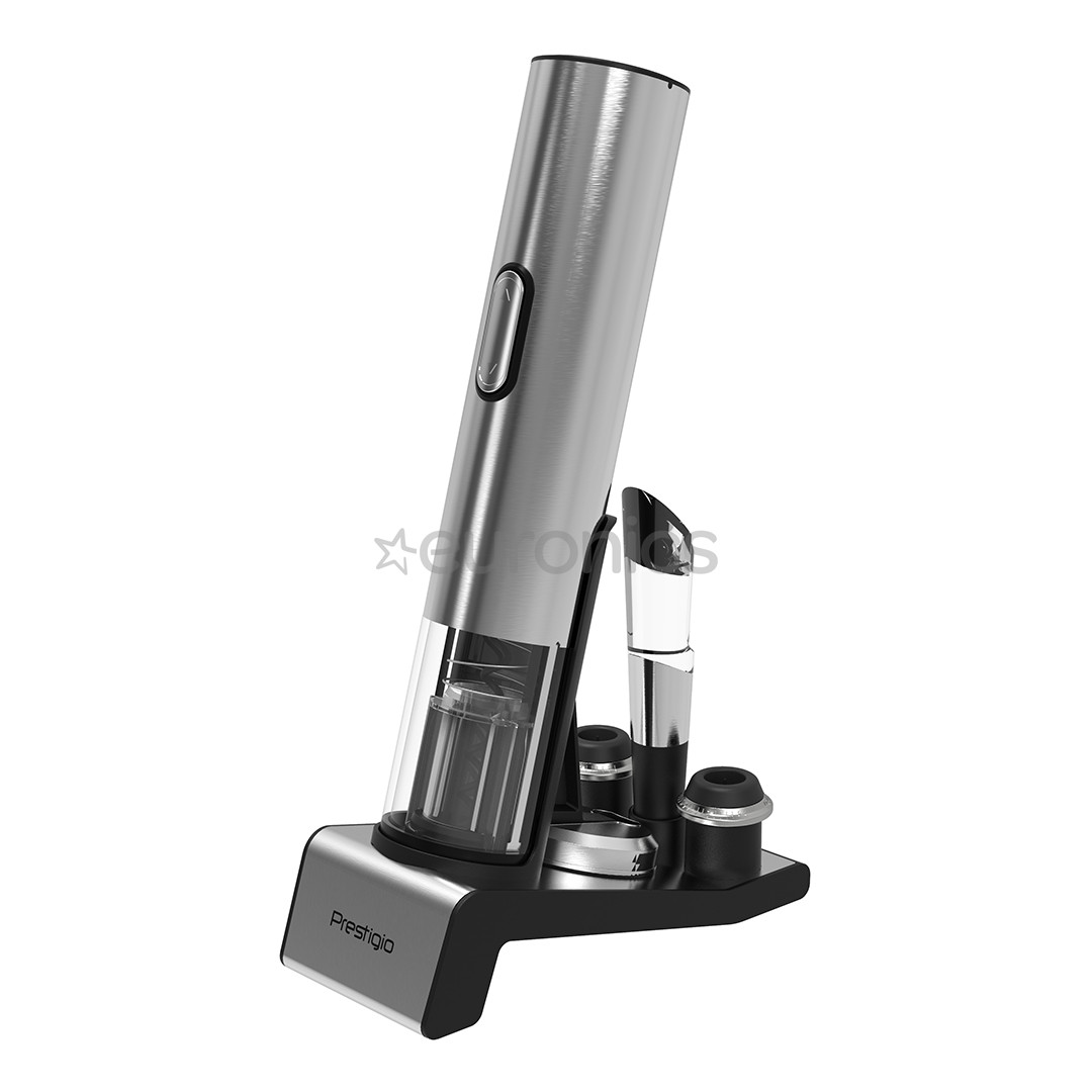 Prestigio Garda, inox - Automatic wine bottle opener