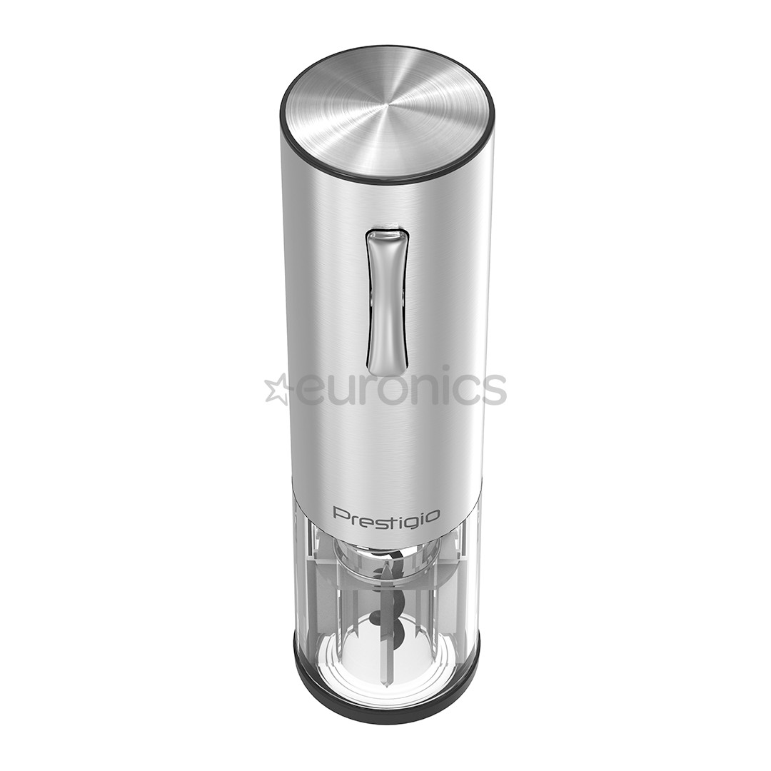 Prestigio Nemi, inox - Automatic wine bottle opener