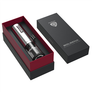Prestigio Nemi, inox - Automatic wine bottle opener