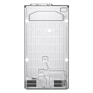 LG, InstaView, vee- ja jääautomaat, 635 L, kõrgus 179 cm, must - SBS-külmik