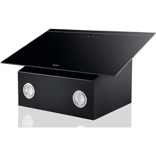 Whirlpool, 650 m³/h, width 59.8 cm, black - Cooker Hood