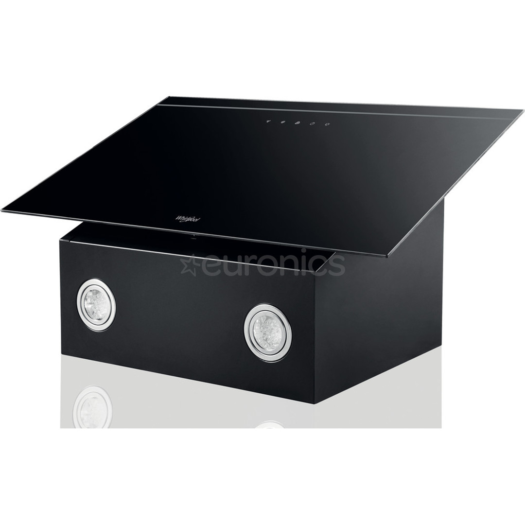 Whirlpool, 650 м³/ч, ширина 59,8 см, черный - Вытяжка