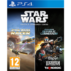 PS4 game Star Wars Racer and Commando Combo 9120080076939