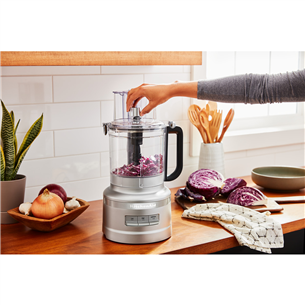 KitchenAid, 3.1 L, 400 W, silver - Food processor