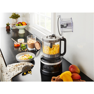 KitchenAid, 3,1 л, 400 Вт, черный - Кухонный комбайн