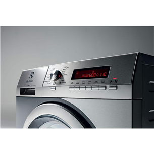 Electrolux Professional, 8 kg, depth 62.4 cm, 1400 rpm, inox - Front Load Washing Machine